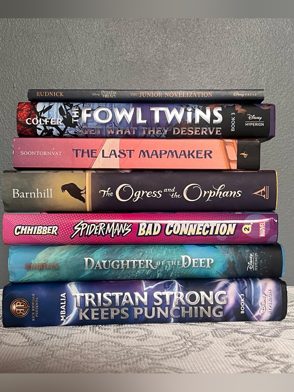 7-Book Lot Ages 9-12 variety